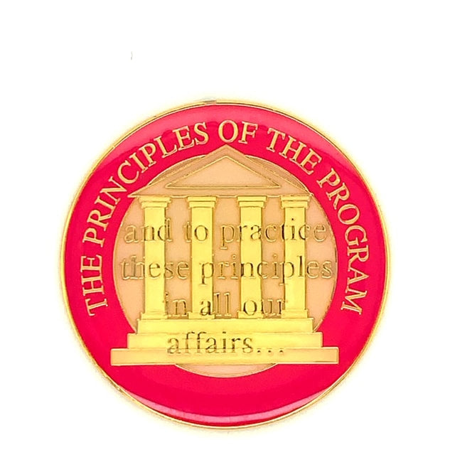 Serenity Medallion-Principles of the Program, Multiple Colors