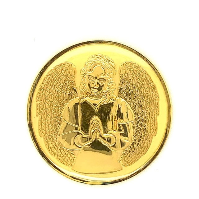 Serenity Medallion-Angel, Multiple Colors