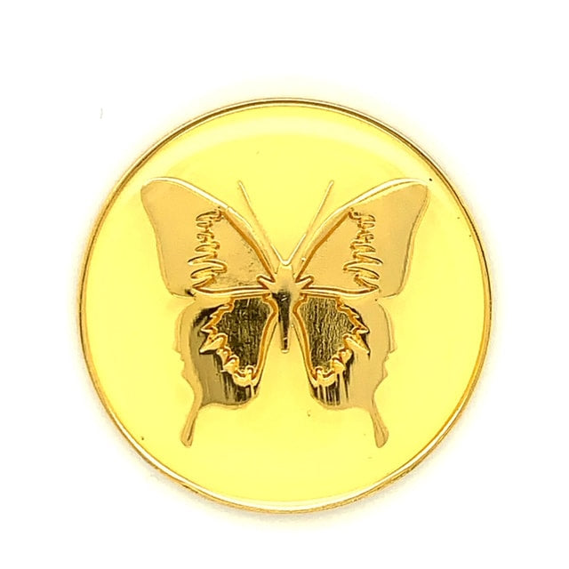 Serenity Medallion-Butterfly, Multiple Colors