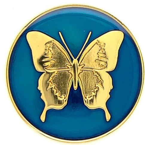 Serenity Medallion-Butterfly, Multiple Colors