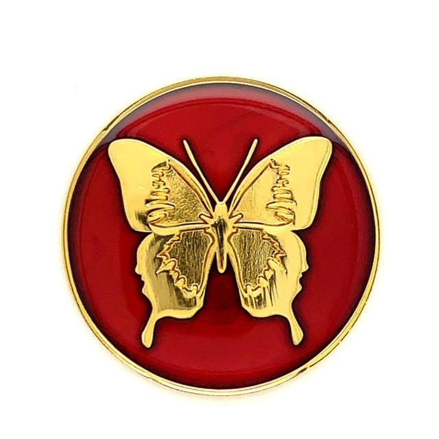Serenity Medallion-Butterfly, Multiple Colors