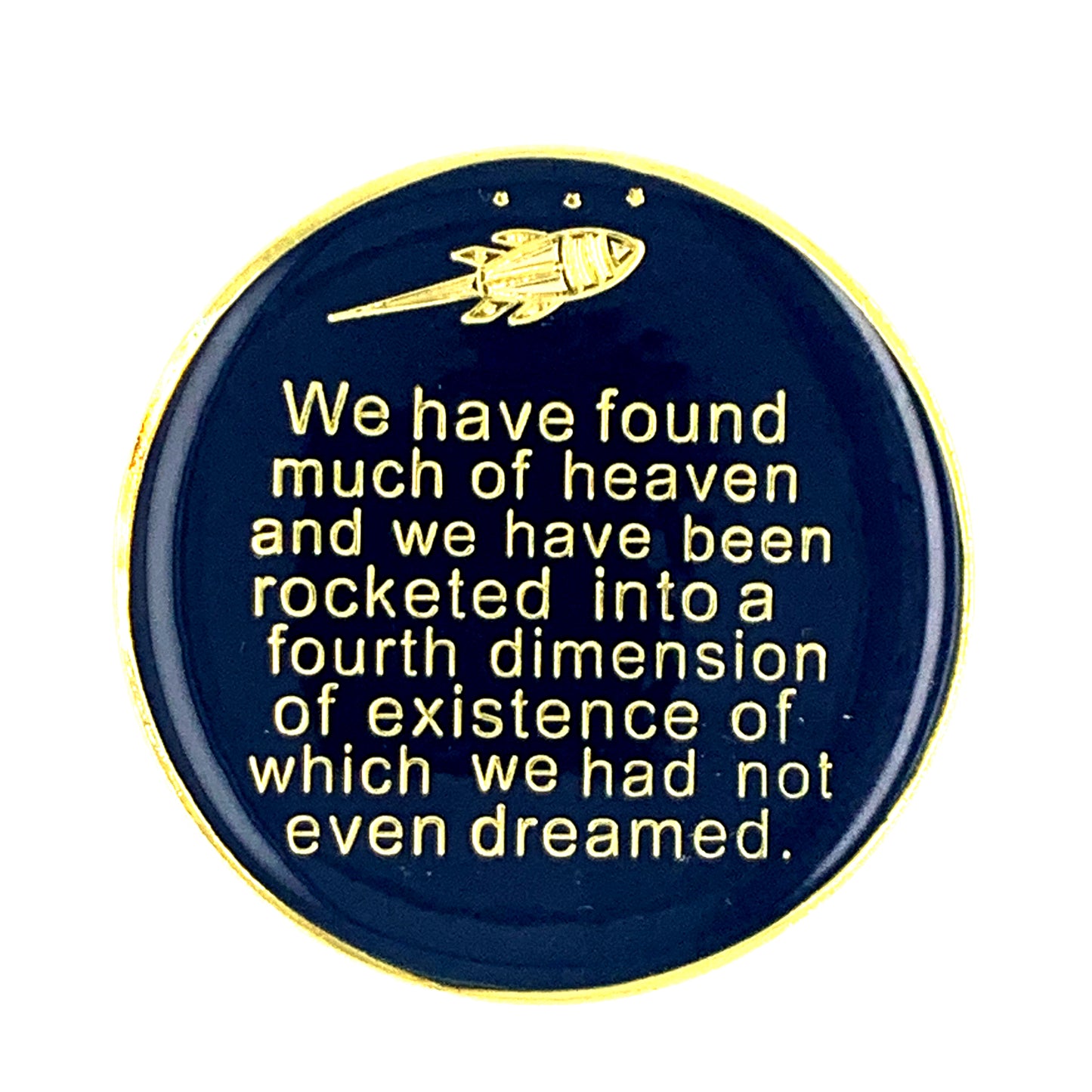 Designer AA Medallion Moon and Stars (24hr-60 Years)