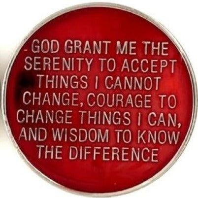Serenity Medallion-Women in Recovery, Multiple Colors