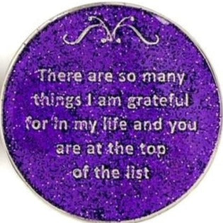 Serenity Medallion-Thank You For Your Service, Multiple Colors