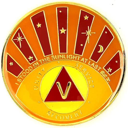 Designer AA Medallion Stood in the Sunlight (24hr-40 Years)