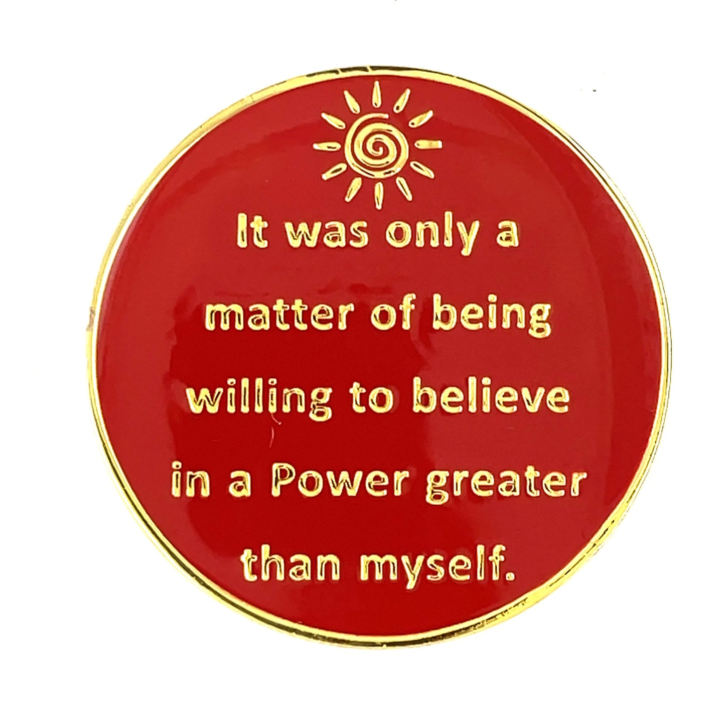 Designer AA Medallion Stood in the Sunlight (24hr-40 Years)