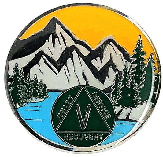 Designer AA Medallion Mountain (24hr-60 Years)