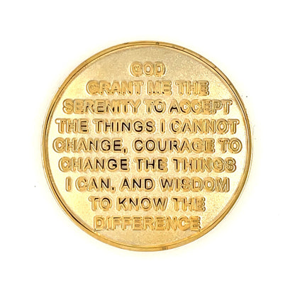 AA Medallion Bi-Plate (24hr-60 Years)