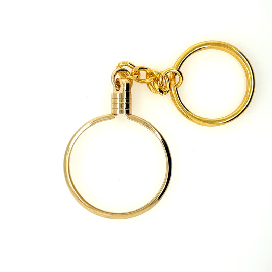 Keychain Medallion Holder