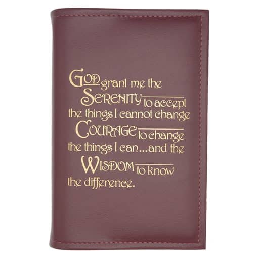 Book Cover for 12 Steps & 12 Traditions Hardcover w/Serenity Prayer