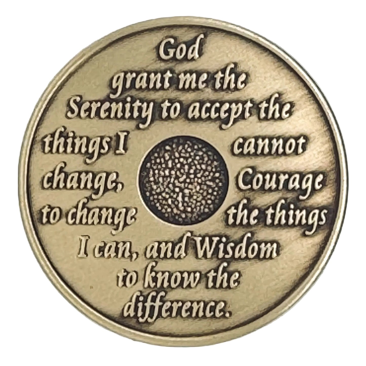 Bronze AA Medallion (24hr, Months, 1-70 Years)