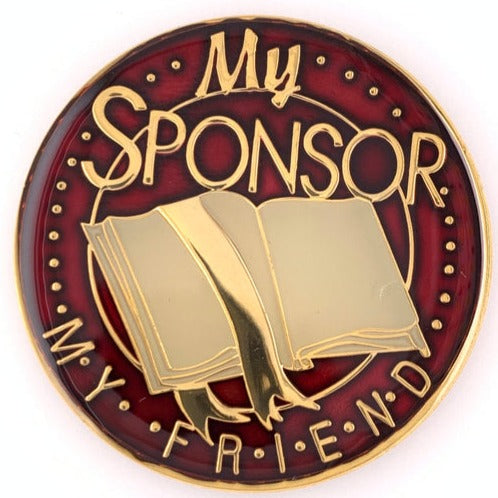 Serenity Medallion-My Sponsor, Multiple Colors
