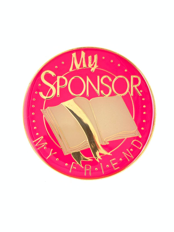 Serenity Medallion-My Sponsor, Multiple Colors