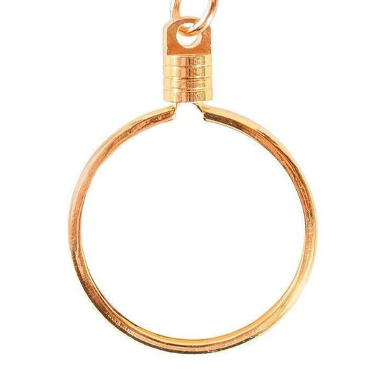 Bezel Medallion Holder with Jump Ring Only