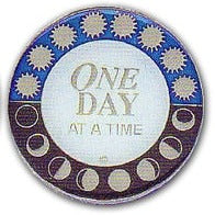 Serenity Medallion-My Heart is in My Recovery, Multiple Colors