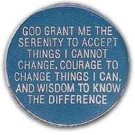 Serenity Medallion-Women in Recovery, Multiple Colors