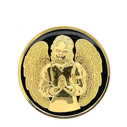 Serenity Medallion-Angel, Multiple Colors