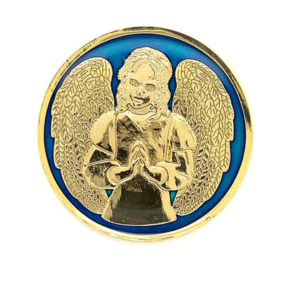 Serenity Medallion-Angel, Multiple Colors