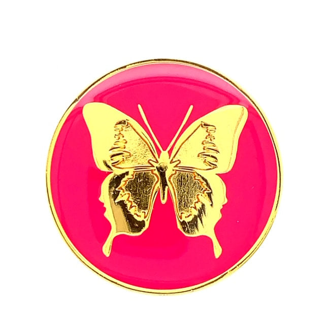 Serenity Medallion-Butterfly, Multiple Colors