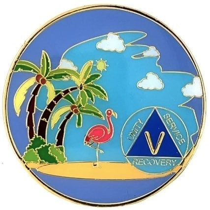 Designer AA Medallion Beach (24hr-60 Years)