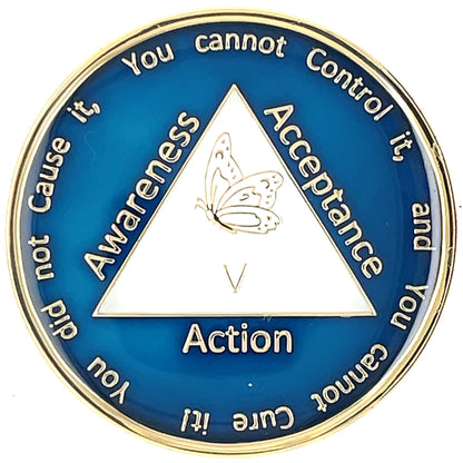 Al-Anon Medallion Blue (1-45 Years)