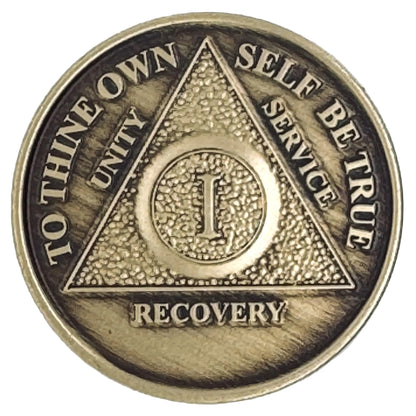 Bronze AA Medallion (24hr, Months, 1-70 Years)