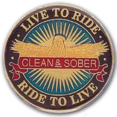 Serenity Medallion-Live to Ride
