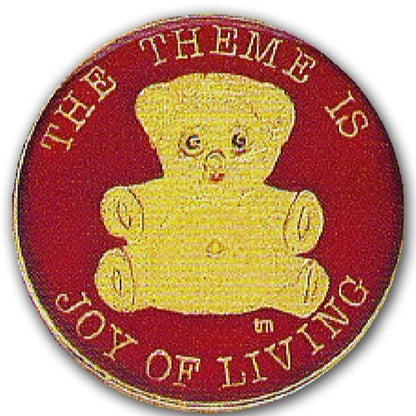 Serenity Medallion-Joy of Living Teddy Bear